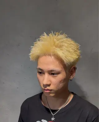メンズ 岡田/メンズ特化/パ ーマ&ショートのプロのヘアスタイル