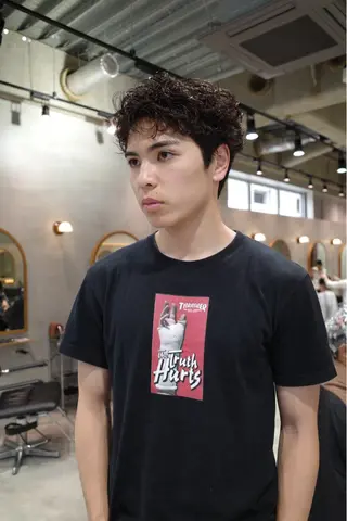 パーマ メンズ fifth 清水睦月のヘアスタイル
