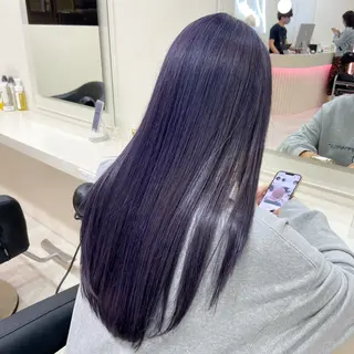 ロング カラー モテ髪ハイトーン🫧 serina🎀池袋のヘアスタイル