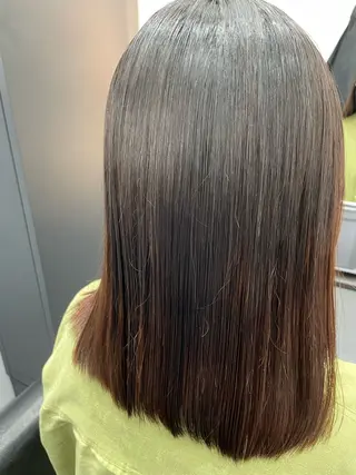 ミディアム 🦋saki🦋 髪質改善🦋のヘアスタイル