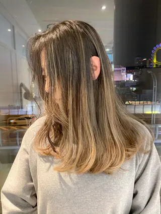 ロング カラー welring hair salonのヘアスタイル