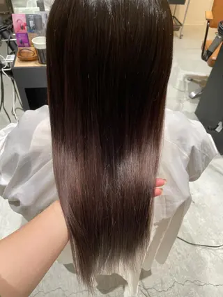 ミディアム カラー ヘアアレンジ 寺西 恵🪡🤍のヘアスタイル