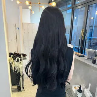 ロング カラー 赤み無し柔らかカラー 【梅田】madokaのヘアスタイル