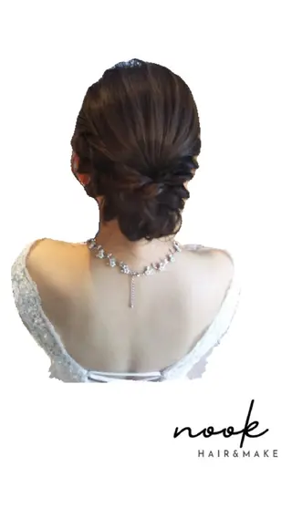 ヘアアレンジ hair&make nookのヘアスタイル