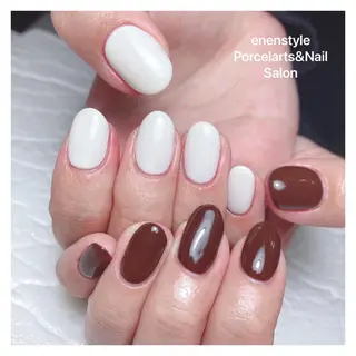 ミディアム ネイル 👑enen style👑のネイルデザイン