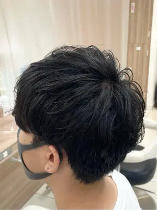 メンズ 藤原 亜美🤍のヘアスタイル