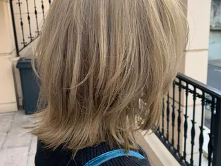 ミディアム 山本 晶大のヘアスタイル