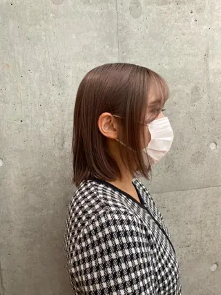 ミディアム カラー 似合わせカットカラー 🌟ryusei⭐️のヘアスタイル