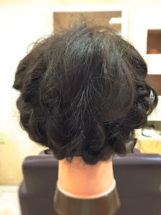 ヘアアレンジ 縮毛矯正×髪質改善 店長　DAITOのヘアスタイル