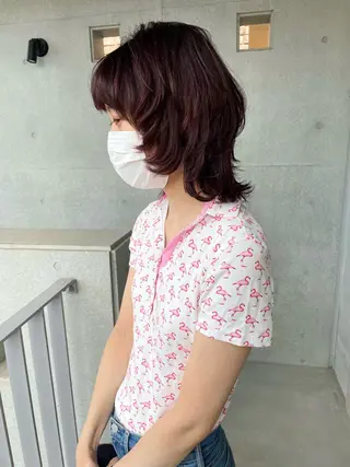 ミディアム 高円寺 utuwa🌟まなみのヘアスタイル