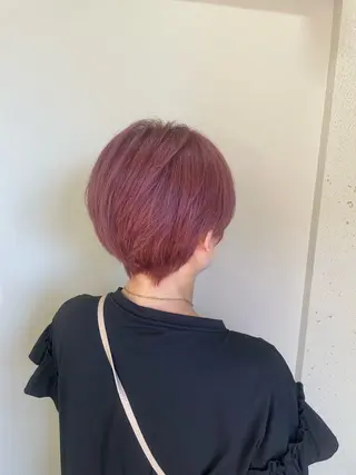 ショート カラー 田川 聖菜のヘアスタイル