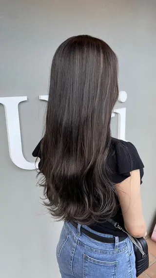 ロング 平田 広大のヘアスタイル