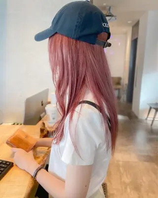 ミディアム カラー 韓国ヘア 店長NEGIのヘアスタイル