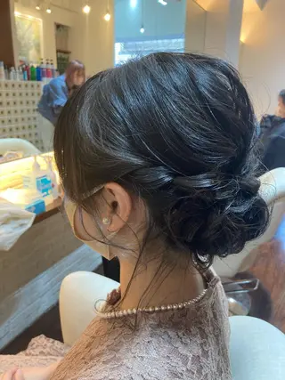 ヘアアレンジ CoCooN Hiromiのヘアスタイル
