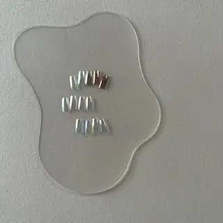 ショート カラー ネイル マツエク・マツパ アイブロウ ar. harajukuのネイルデザイン