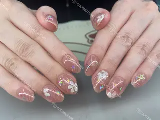 ネイル 神田 ココナッツのネイルデザイン