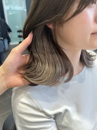 ミディアム カラー 🪞ボブ/暖色カ ラー🧸mai🎀のヘアスタイル