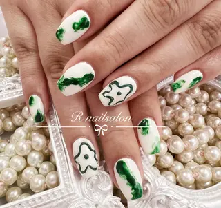 セミロング R NAILSALONのネイルデザイン