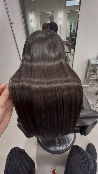 ロング 冨沢 巧のヘアスタイル