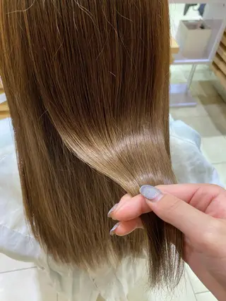 ロング カラー ヘアアレンジ TSUNA 🌙 Lim 五反田のマツエク・マツパデザイン