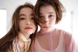 ロング カラー ヘアケア特化型サロン newi 京橋のヘアスタイル