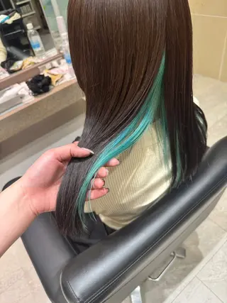 セミロング カラー sakura❀/板橋 モデル募集中🪄︎︎のヘアスタイル