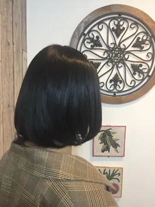カラー 中山 ルミ子のヘアスタイル