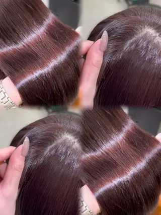 セミロング MAHIRU🤍 艶髪･ストレート🫧のヘアスタイル