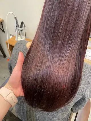 ロング 似合わせカットNo1 いちば　ゆなのヘアスタイル