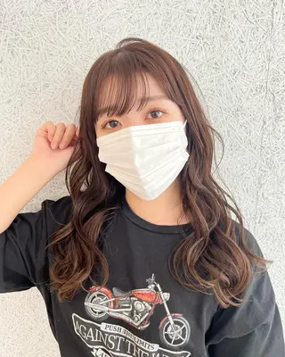 ロング カラー SOYON 🤍CHIZU🤍.のヘアスタイル
