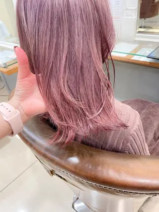 ミディアム カラー ✨カラー支持No.1 🧸ワキ カナコ🧸のヘアスタイル