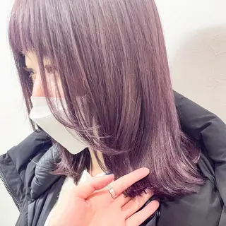 ミディアム カラー ✨カラー支持No.1 🧸ワキ カナコ🧸のヘアスタイル