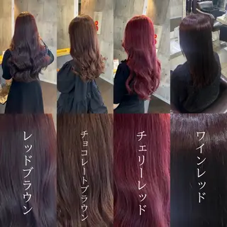 ロング カラー 透明感ハイトーン カラー🦋🌧希咲のヘアスタイル