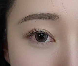 マツエク・マツパ 韓国レイヤー/天神 ダブルカラー/真白のヘアスタイル