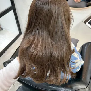 ロング きはね 💚のヘアスタイル