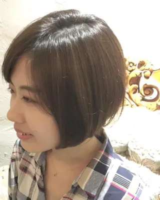 ショート カラー パーマ ヘアアレンジ エグチ アキラのヘアスタイル