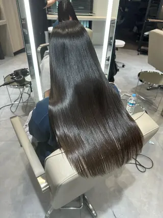 ロング 加藤 諒士のヘアスタイル