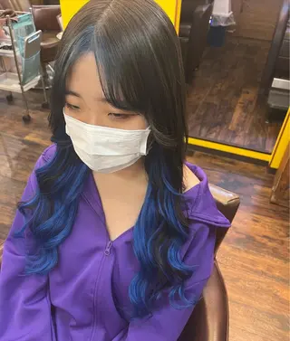 セミロング カラー MAXKELLY 💎JASのマツエク・マツパデザイン