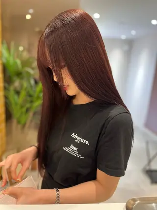 ロング カラー ボブ& 髪質改善FUMIYAのヘアスタイル