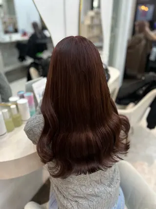 カラー elubylovis nanaseのヘアスタイル