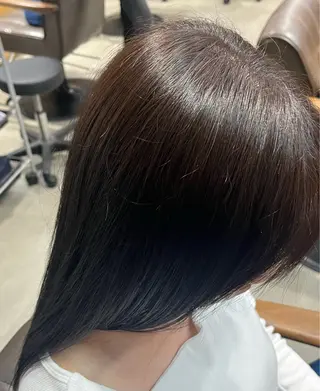 ロング カラー 暖色 艶カラー/ 蒔田 爽真のヘアスタイル