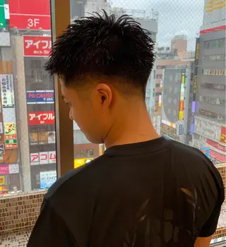 ショート 大月 優汰のヘアスタイル