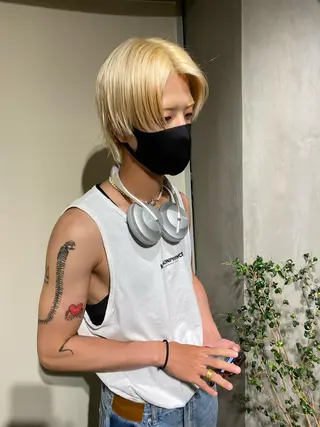 ショート 無料カットモデル 丸川英心のヘアスタイル