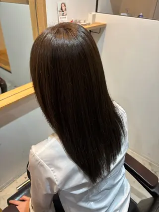 セミロング RISE SWELL 江坂momoneのヘアスタイル