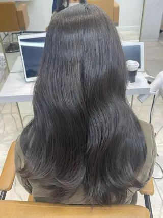 ロング 中顔面短縮 顔まわり新田大翔のヘアスタイル