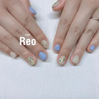 ミディアム ネイル Reonail 💕Kana💕のネイルデザイン