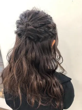 ヘアアレンジ デジタルパーマ🫧 韓国風ヘア🫧サクラのヘアスタイル