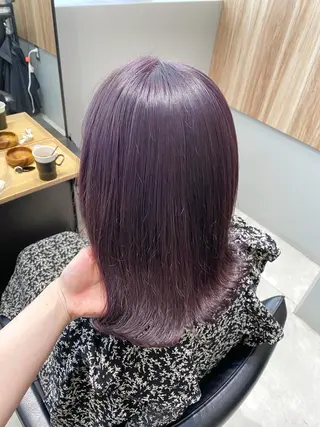 ミディアム カラー ヘアアレンジ Hatanaka Airiのヘアスタイル