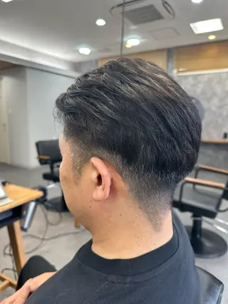 メンズ アラワラブルー ふくやのヘアスタイル