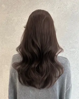 ロング 🧸うる艶ブラウン sego🧸のヘアスタイル